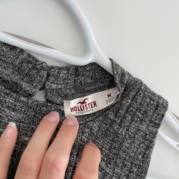 Hollister Gray Ribbed Tank - Picture 6 of 8